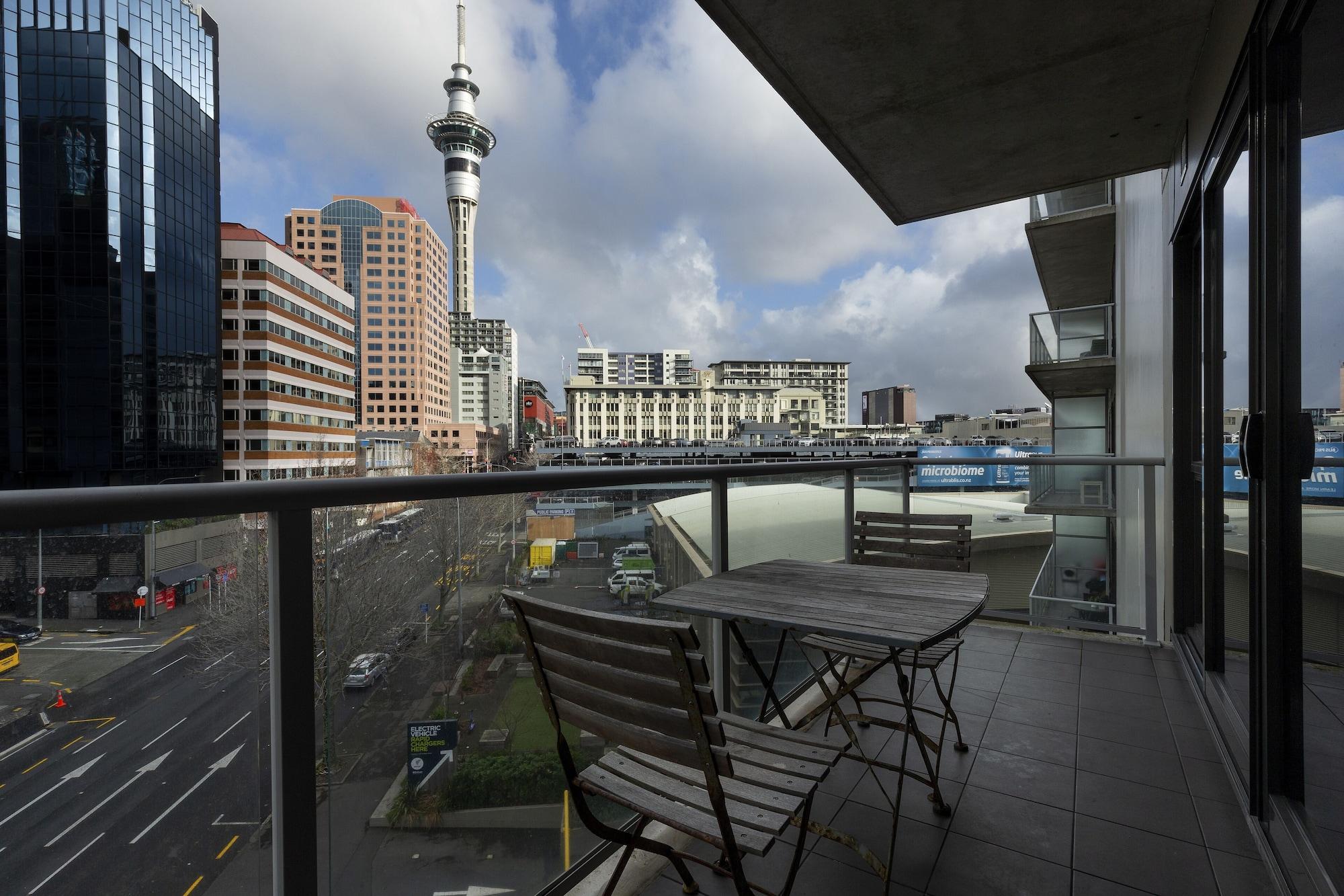 Aparthotel The Chancellor On Hobson Auckland Exterior foto