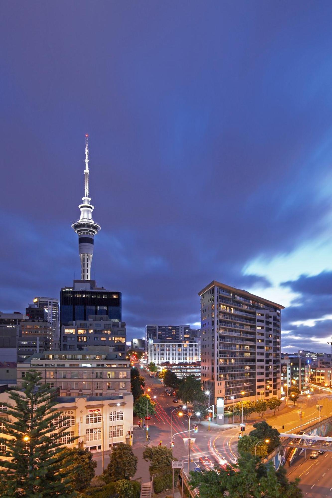 Aparthotel The Chancellor On Hobson Auckland Exterior foto